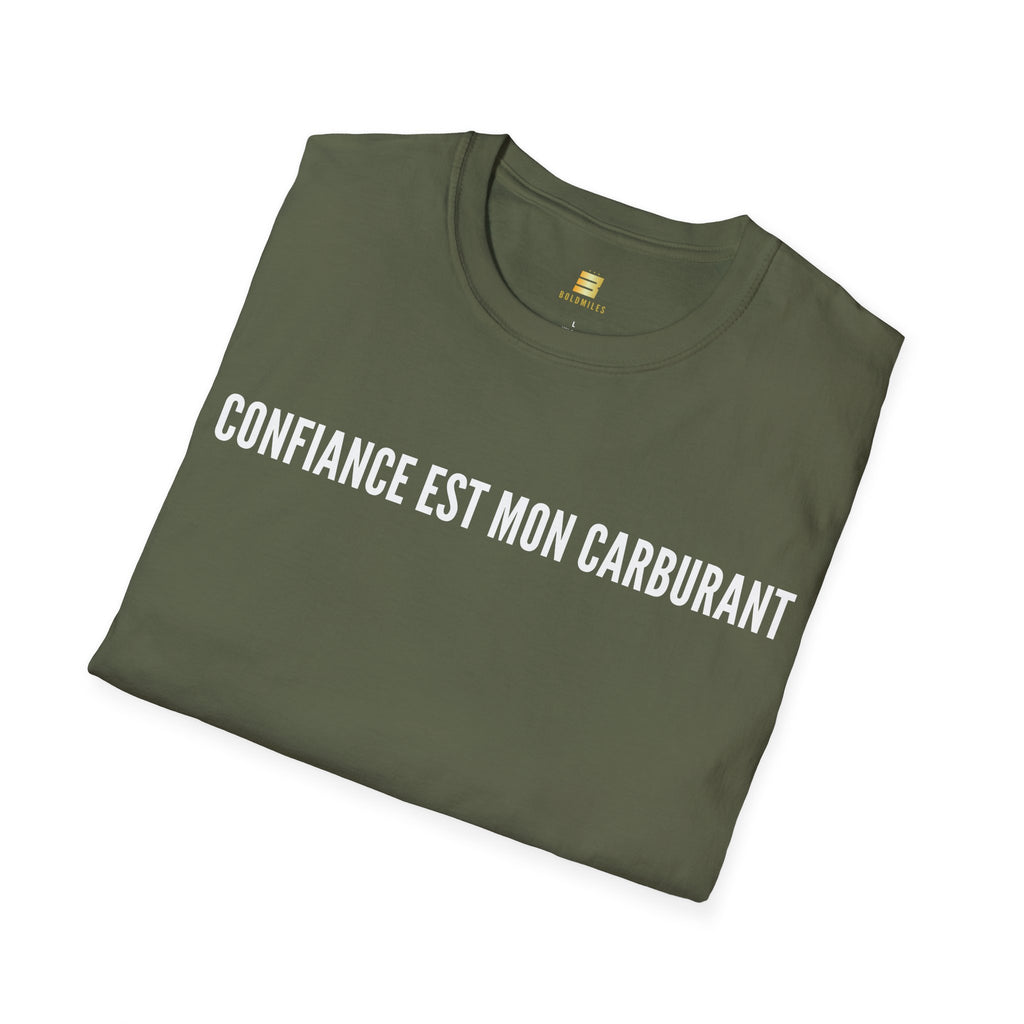 T-Shirt motivation (Confiance) Printify