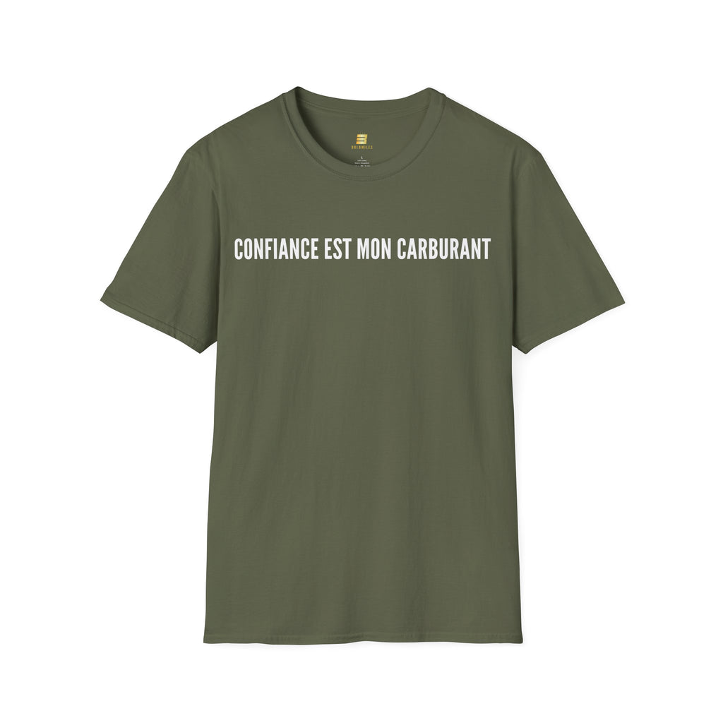 T-Shirt motivation (Confiance) Printify