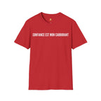 T-Shirt motivation (Confiance) Printify
