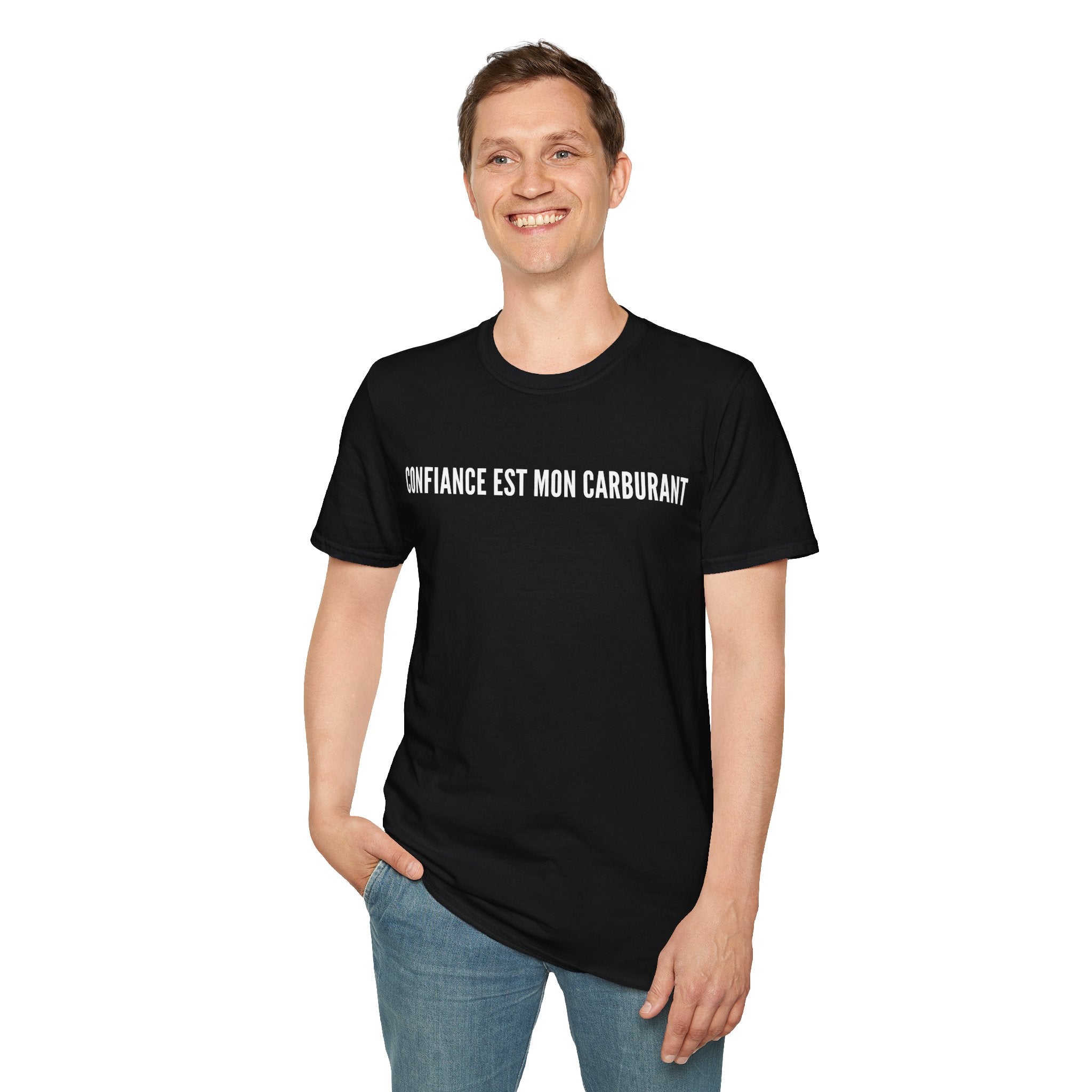 T-Shirt motivation (Confiance) Printify